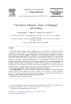 The human lexinome: Genes of language and reading