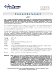 Product Datasheet