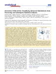 Interactive XCMS Online - Scripps Center for Metabolomics