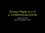 Density Map(s) at z~2 in COSMOS/UltraVISTA