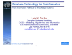 Database Technology for Bioinformatics