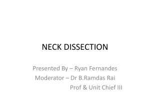 neck dissection