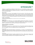 Nitroshure-general info