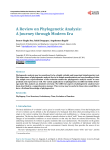 A Review on Phylogenetic Analysis