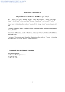 S1 Supplementary Information for A Digital Microfluidic Method for