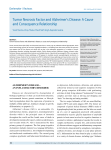 Tumor Necrosis Factor and Alzheimer`s Disease