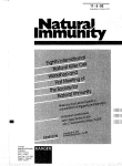 11 ·5·92 - Society for Natural Immunity