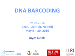 DNA BARCODING