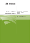 Childcare and Early Childhood Learning