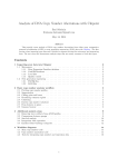 Analyzis of DNA Copy Number Aberrations with Chipster