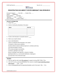 Penn rDNA Registration Forms
