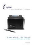 PDQeX Standard - DNA Extraction
