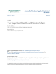 Two-Stage Short-Run (X, MR) Control Charts