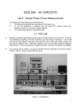 ece 470 power systems i - Rose