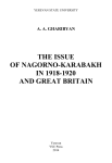 The issue of Nagorno-Karabakh in 1918