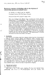 Recovery response of dividing cells in the thymus of