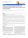 Validity and responsiveness of the EQ