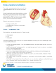 Cholesterol and Lifestyle Cholesterol and Lifestyle