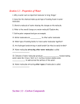 Carbon Compounds - Montgomery County Schools