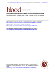 Normal cellular counterparts of B cell chronic