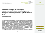 Continuous measurements of nitrous oxide isotopomers during