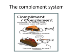 The Complement system