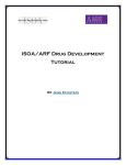 ISOA/ARF Drug Development Tutorial