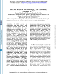 PKCδ is Required for Survival of Cells Expressing