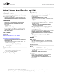 MDM2 Gene Amplification by FISH