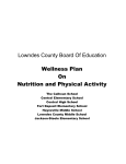 Wellness Plan - Lowndes County Public Schools