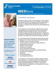 Interstitial Lung Disease