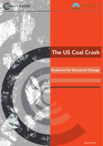 The US Coal Crash