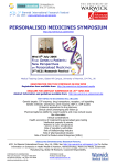 personalised medicines - University of Warwick