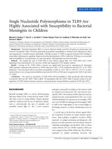 Single Nucleotide Polymorphisms in TLR9 Are Highly