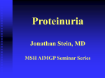 proteinuria filtered load of proteins exceeds - ACM