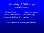 ppt - Bayesian Gene Expression