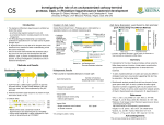 Investigating the role of an uncharacterized carboxy