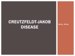 Creutzfeldt-Jakob Disease - Clayton State University