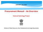 Procurement Manual - www.indiawrm.org.