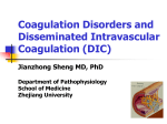 Coagulation (the basics) and recombinant Factor VIIa Mechanism of