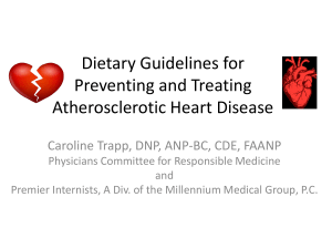 Dietary Guidelines - The Physicians Committee