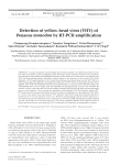 Penaeus monodon by RT-PCR amplification