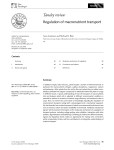 Regulation of macronutrient transport