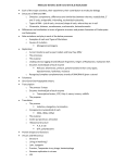 Molecular Genetics (Unit 6 and Unit 6.2) Study Guide Each of the