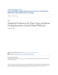 Waterfowl Production On Three Types of Artificial Nesting Structures