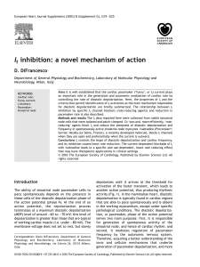 I inhibition: a novel mechanism of action