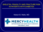 skeletal fragility and fracture risk in patients with diabetes