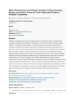 Role of Interactions and Volume Variation in Discriminating Active