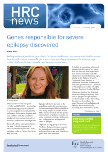 Genes responsible for severe epilepsy discovered