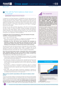 The essential How will the Fed`s balance sheet return to normal?